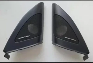 BMW E81 E82 E88 HARMAN KARDON FRONT DOOR  TWEETER COVER PAIR NEW - Picture 1 of 3