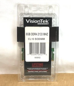 Visiontek 8GB PC4-17000 DDR4 SO SDRAM DIMM 900852 ✅❤️️✅❤️️ FACTORY SEALED! - Picture 1 of 2