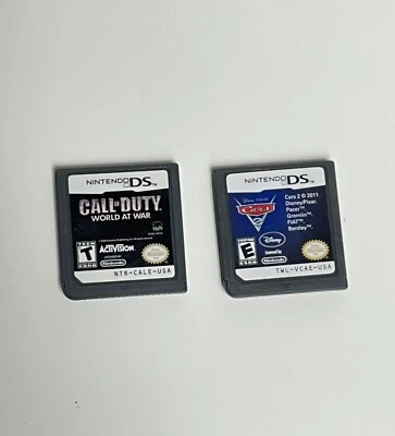 Nintendo DS - Call Of Duty  - game cartridge only - tested, working Plus Cars 2 - Image 1 of 2