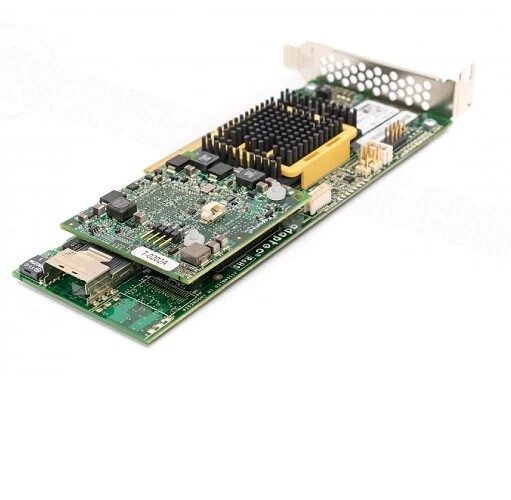 Adaptec ASR-5405Z 5405Z Quad-Ports SATA/SAS PCI-Express Raid Controller Card - Image 1 of 1