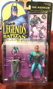 Figura de acción Legends of Batman The Riddler 1994 Kenner sin usar, en caja - Imagen 1 de 2