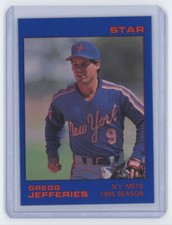 1988 Star Co Gregg Jefferies Baseball Card #5