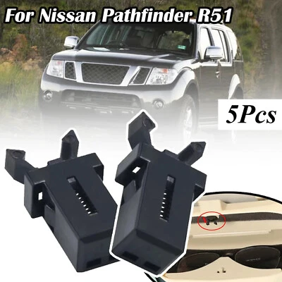 For Nissan Pathfinder R51 OVERHEAD CONSOLE DOME LIGHT SUNGLASS HOLDER LATCH NEW - Imagem 1 de 4