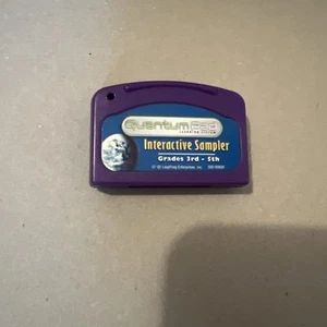Leap Frog Quantum Pad Interactive Sampler Grades 3rd -5th Cartridge Only 2002 - Picture 1 of 1