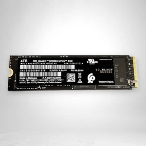 WD Black SN850X SSD 4TB NVMe (WDS400T2X0E-00BCA0) - Bild 1 von 5