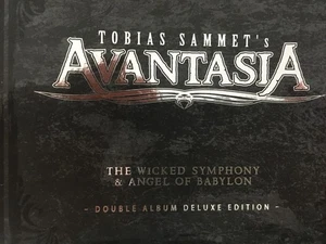 AVANTASIA - The Wicked Symphony/Angel Of Babylon Deluxe 2 x CD/Book Box Set MC1 - Foto 1 di 2