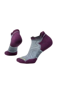 Cojín Smartwool para mujer dirigido a correr tobillo bajo púrpura - Imagen 1 de 1