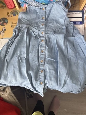 Robe Petite Fille Bleu  - Photo 1/4