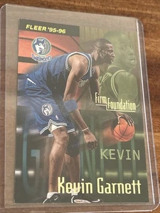 1995-96 Fleer #335 Kevin Garnett Minnesota Timberwolves - Picture 1 of 2