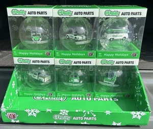 BRAND NEW!!! M2 Machines O'Reilly Exclusive 2025 CHRISTMAS ORNAMENTS SET VHTF! - Picture 1 of 4