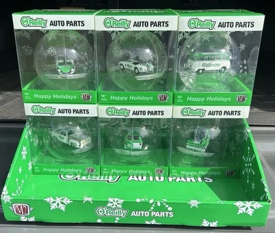 BRAND NEW!!! M2 Machines O'Reilly Exclusive 2025 CHRISTMAS ORNAMENTS SET VHTF! - Image 1 of 4