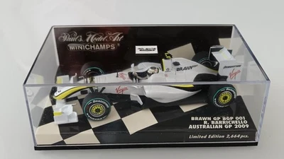 Minichamps Brawn GP 001 Barrichello Australia 2009 F1 formula 1 1/43 Limited Ed - Immagine 1 di 4