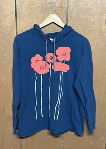 Marushka Hoodie Sweatshirt Erwachsene Gr. Large blau Freizeit Pullover Damen - Bild 1 von 9