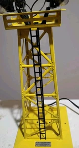 Torre proiettore MTH Railking calibro O 30-9025 giallo #395 nuovo con scatola funzionante - Foto 1 di 8