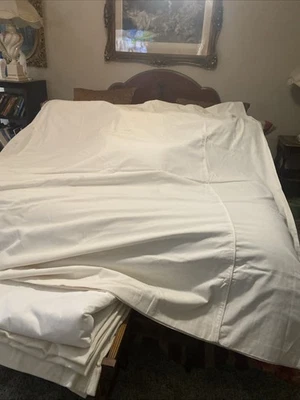 Funda nórdica Pottery Barn terciopelo crema y algodón. 90x85. Nuevo sin etiqueta.  Foto 1 de 4