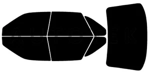 PreCut All Side Window Film Any Tint Shade For Subaru Legacy Sedan 1990-1998 - Picture 1 of 10