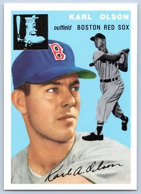 KARL OLSON 1994 TOPPS ARCHIVES '54 GOLD NO 186             84180 - Image 1 of 2