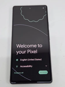 DEFECTIVE - Google Pixel 6a - 128GB - Chalk - Unlocked - GX7AS - 6621 - Afbeelding 1 van 4