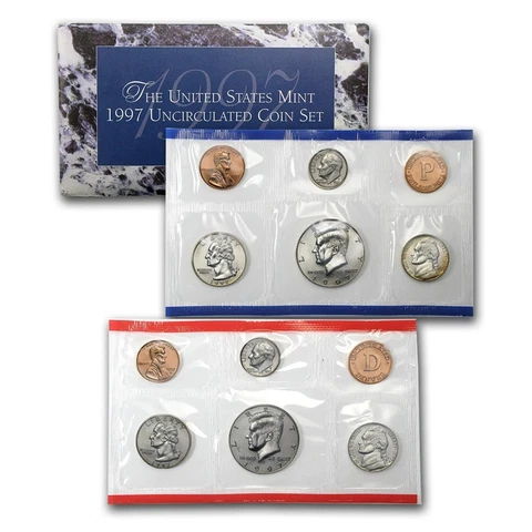 1997 US Mint Set Cover