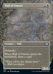 MTG WALL OF OMENS 344 EXC - MURO DEI PRESAGI - 2X2 X - MAGIC - Picture 1 of 1