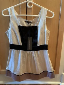 New With Tag!! Collective Clothing Women’s Cotton Top With Silk Size Small - Picture 1 of 9