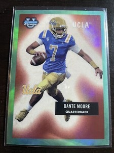 2023 Bowman Chrome U Dante Moore 1955 Aqua Refractor /150 UCLA Bruins #55BF-6