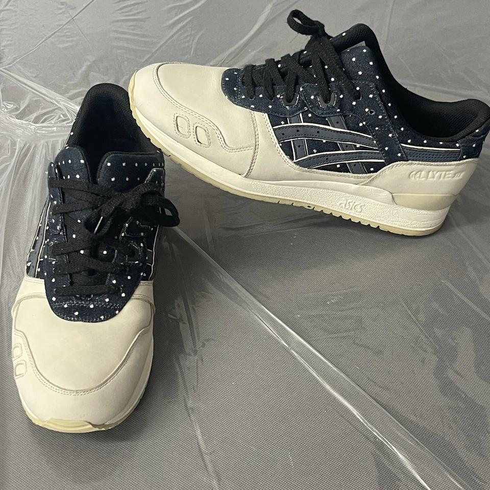 Asics Gel-Lyte III Sneakers Japanese Denim Indian Ink Size 12 H625L Shoes. - Image 1 of 4