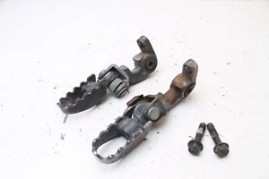 1979 Honda XL125 XL125s OEM Set Pair of Footpegs Foot Peg Pegs Step Bar Rest - Picture 1 of 4
