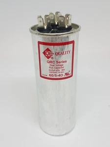 Motor Run Capacitor Dual 60+5mfd 60uf 60mfd 5uf 440VAC 50/60Hz Round Metallized - Picture 1 of 1