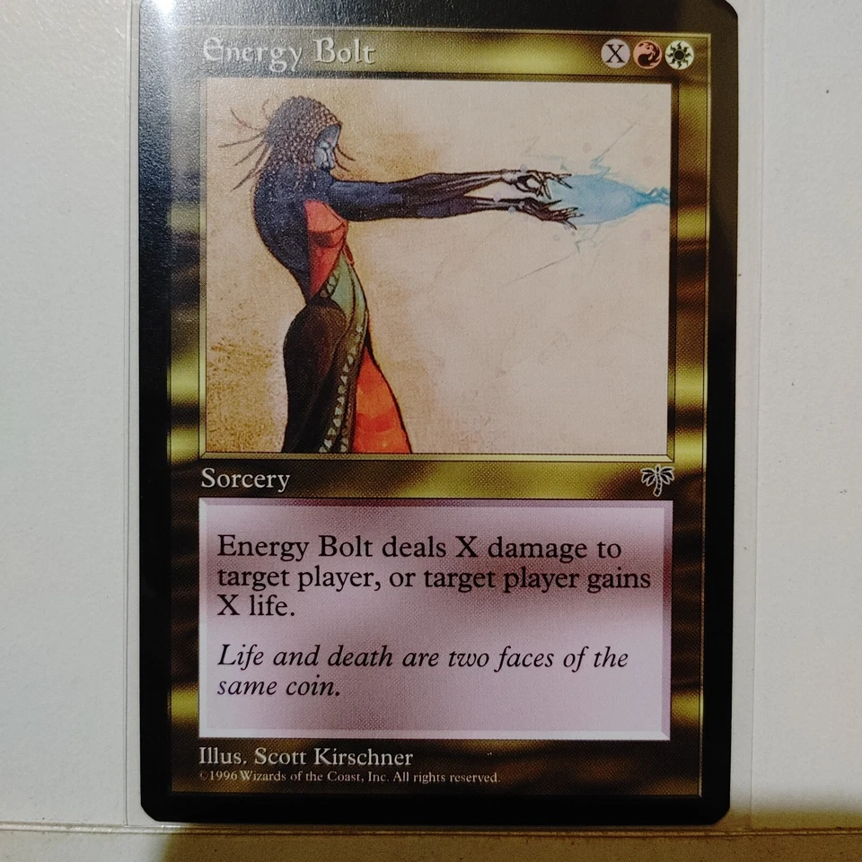 MTG -- MIRAGE ---  ENERGY BOLT --- NM - Image 1 of 1