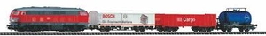 Piko H0 57154 - Start-Set mit Bettung BR 218 DB Cargo mit 3 Güterwagen Neuware - Bild 1 von 4
