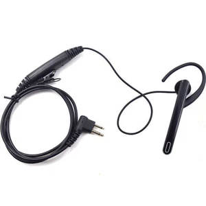 Ear Bar Mic Earpiece Headset for Motorola CLS1410 CLS1413 CLS1450 SP10 CP200XLS - Picture 1 of 8