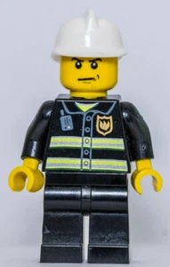 LEGO ® Minifigur Feuerwehrmann Helm weiß Set 7906 Feuerwehrboot - cty044 cty0044 - Picture 1 of 2