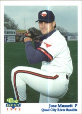 1992 Quad City River Bandits Classic/Best #12 Jose Musset