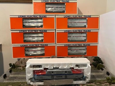 LIONEL 6-18303 Amtrak GG1 7 car Set plus Two Add-On Cars NIB - Image 1 of 4