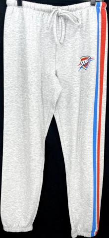 NEW Oklahoma City Thunder Concepts Sport Gray Jogger Sweatpants Womens M Cover