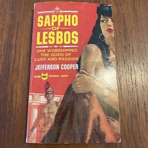 sleaze adult book Gga Sappho Lesbos Gay Lesbian Jefferson Cooper  - Picture 1 of 9