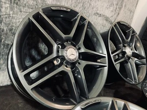 AMG Felgen 7,5 + 8,5 x 17 Mercedes W204 S204 W209 R171 A2044019602 9702 - Bild 1 von 10