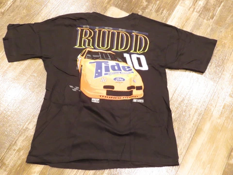 Vintage Ricky Rudd Tide Racing Size XL Color Black Cover