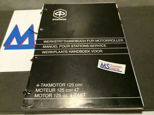 Gilera Coguar Motor 125 4T Schaltgetriebe Werkstatthandbuch Reparaturanleitung - Picture 1 of 1