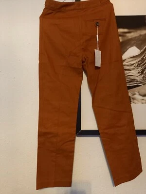 АВТОПОРТРЕТ высокая талия брюки 8 / 36 / 4usa желтовато-коричневый коричневый новый - Изображение 1 из 4