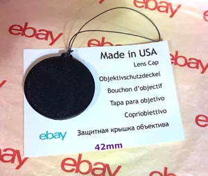 42mm SLIP-ON PUSH-UP Lens Cap to Camera with 42mm outside diameter applications - Picture 1 of 7