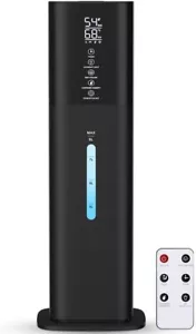 Humidifiers Large Room Bedroom with 7 Colors Light, 2.1Gal(8L) 3 Speed Black - Picture 1 of 22