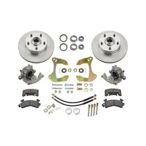 1955-64 Chevy Full Size Impala Bel Air Car Deluxe Disc Brake Kit, 5 x 4-3/4" - Picture 1 of 15