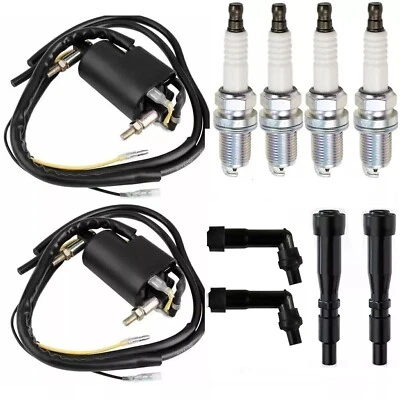 2x Ignition Coil  Spark Plug CAP For Yamaha FZR750R FZR1000 1987-1995 - Image 1 of 4
