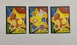 1999 TOPPS POKEMON THE MOVIE EDT STICKER CARDS