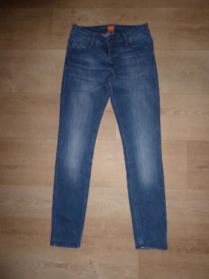 HUGO BOSS ORANGE J20 SLIM Jeans Skinny Hüftig Stretch Blau W25 L29 **TOP** - Bild 1 von 4