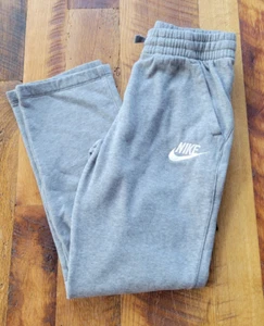 Girls Nike Gray Wide Leg Sweatpants - Picture 1 of 5