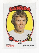 2009-10 IN THE GAME 1972 THE YEAR IN HOCKEY CANADA vs USSR BOBBY CLARKE #156
