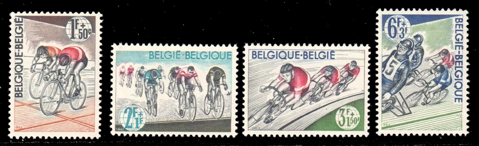 Belgium Scott B736-9 Mint Never Hinged - Image 1 of 1